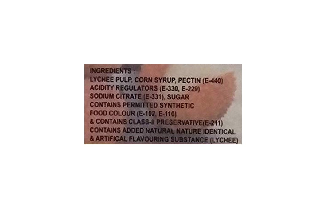 Fit Foodie Lychee Fruit Cubes    Pack  250 grams
